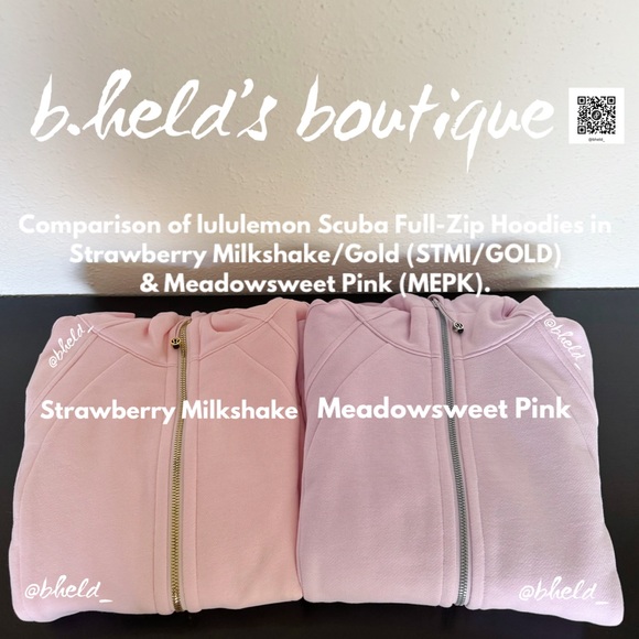 💫SOLD💫 lululemon Scuba Full-Zip Hoodie Meadowsweet Pink Silver Zipper Sz 4 - Picture 13 of 16